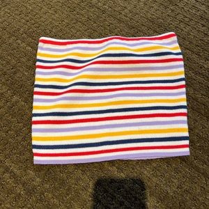 Colorful tube top - size S